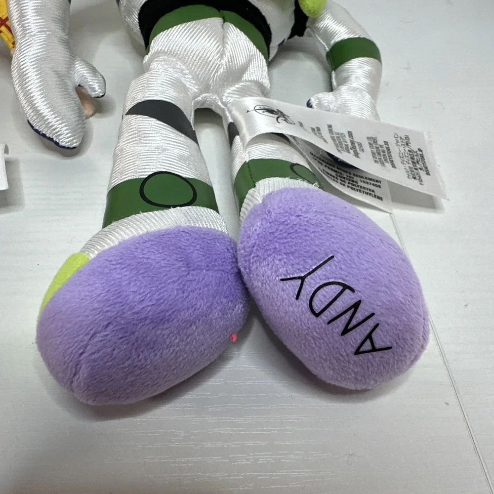 Disney Store Pixar Buzz Lightyear And Woody Plush Doll